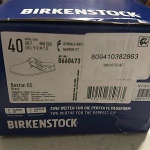 Birkenstock bs clog all black